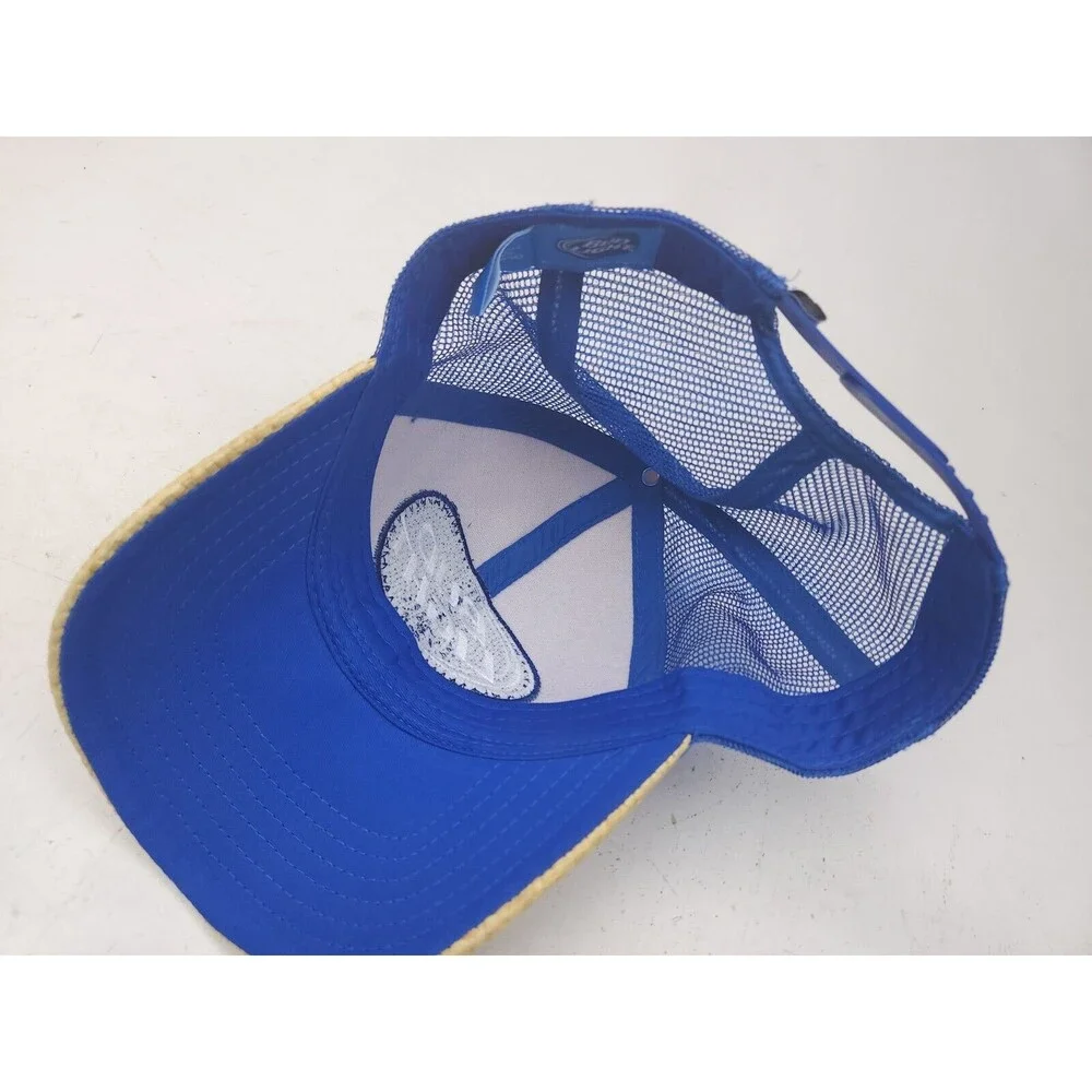 Bud Light Beer Wicker Trucker Hat Cap Adjustable Size Alcohol Budweiser Party - Picture 5 of 6